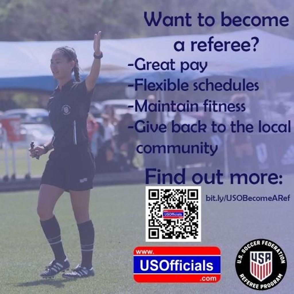 How to A Soccer Referee