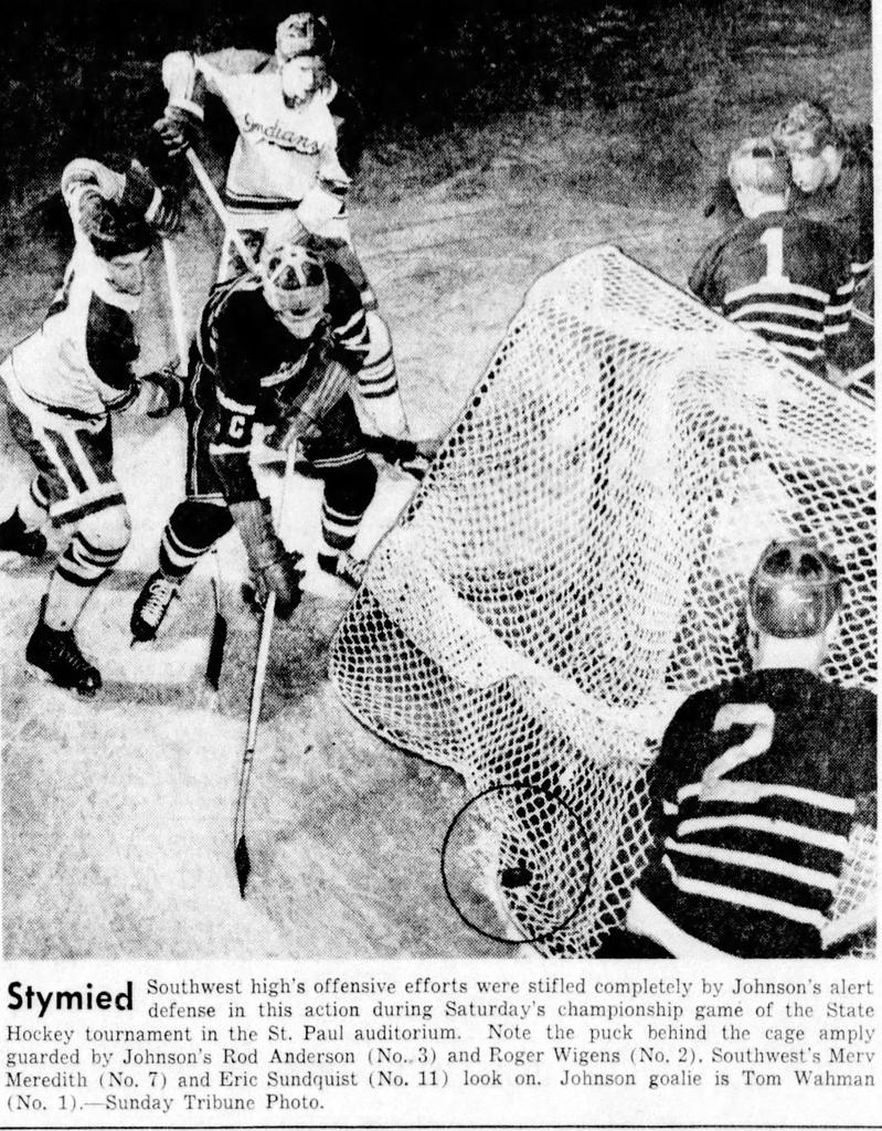  Photos Vintage Minnesota Hockey History