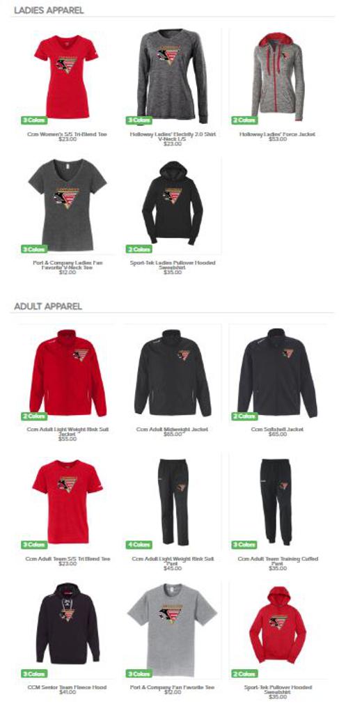CSB Apparel Online Store is Open