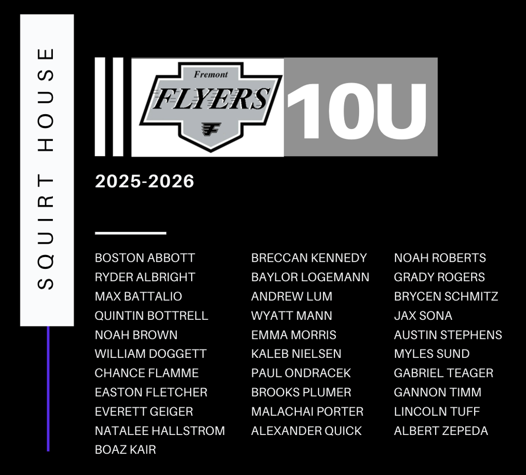 Black White Roster as of Sept. 25