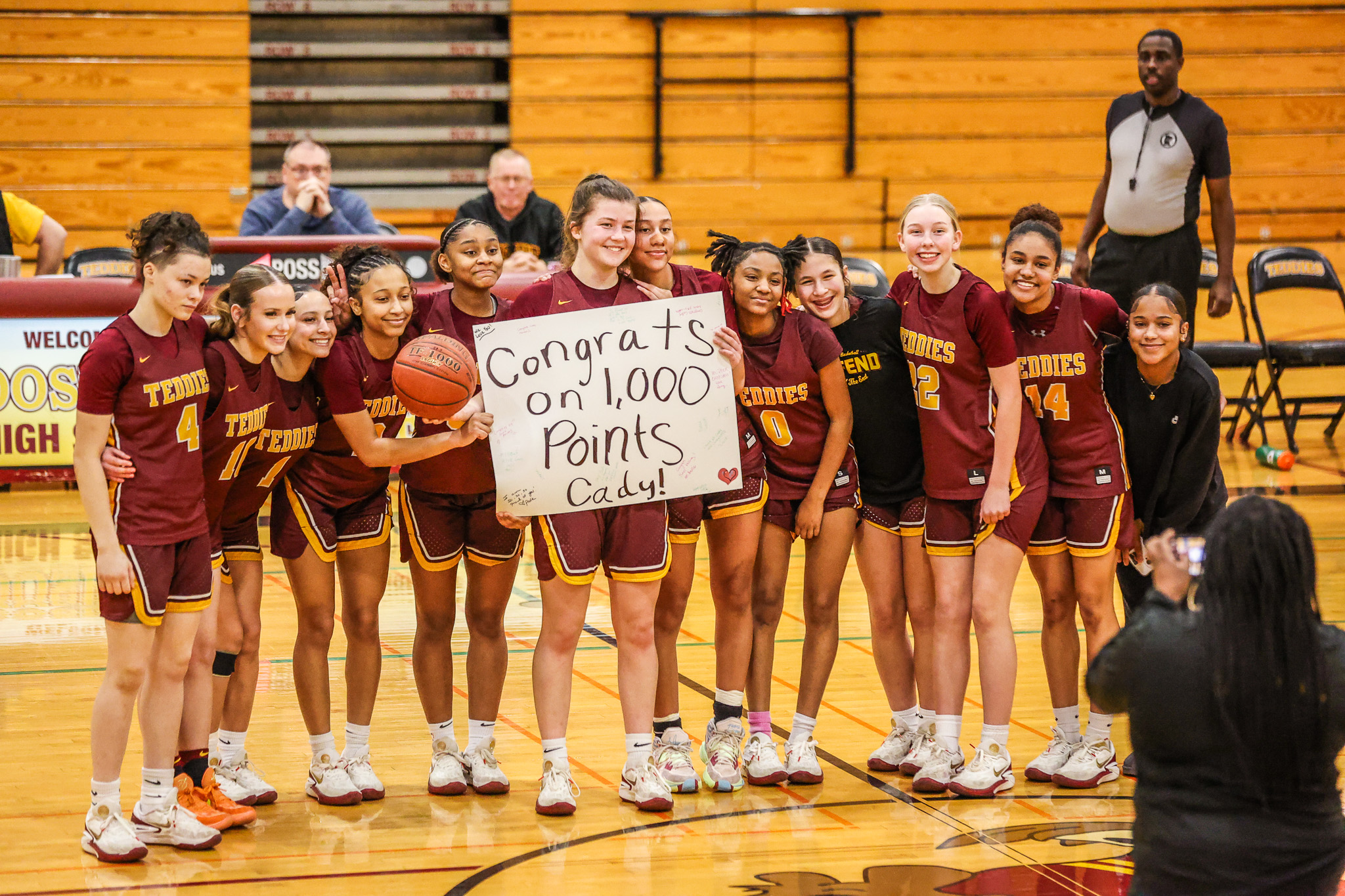 Cady Davis Scores 1,000 Career Points