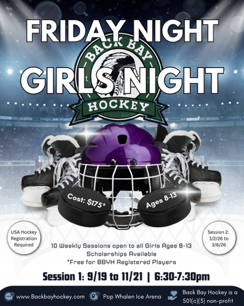 2025 Friday Night Girls Night Flyer