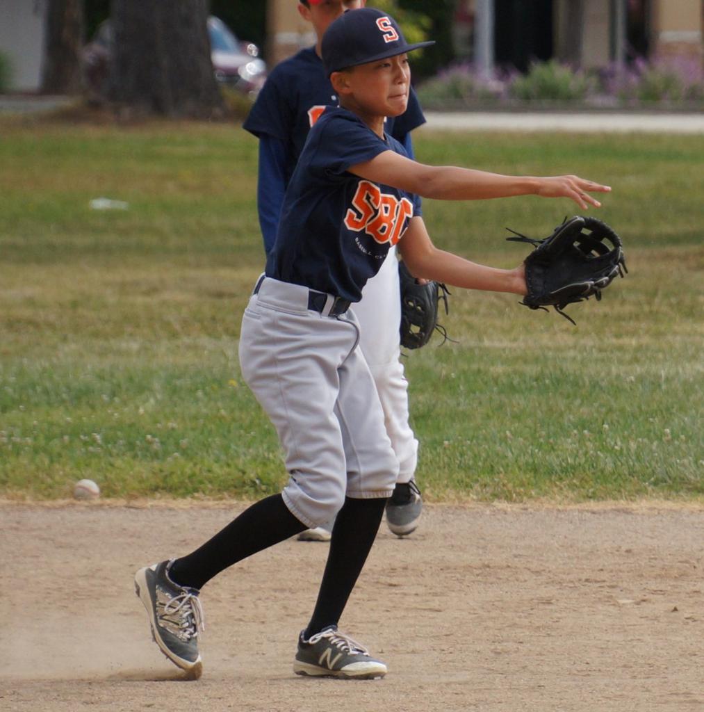 Player of the week goes to Aiden Rhee.  6 for 12 with 3 RBI's and 4BB.  Keep working hard kid!