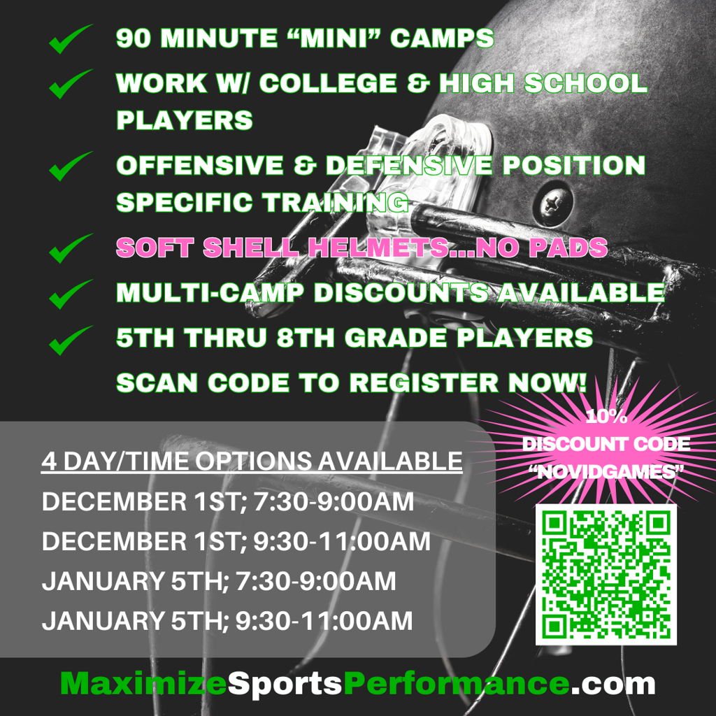 Tackle Football Camp Opportunities