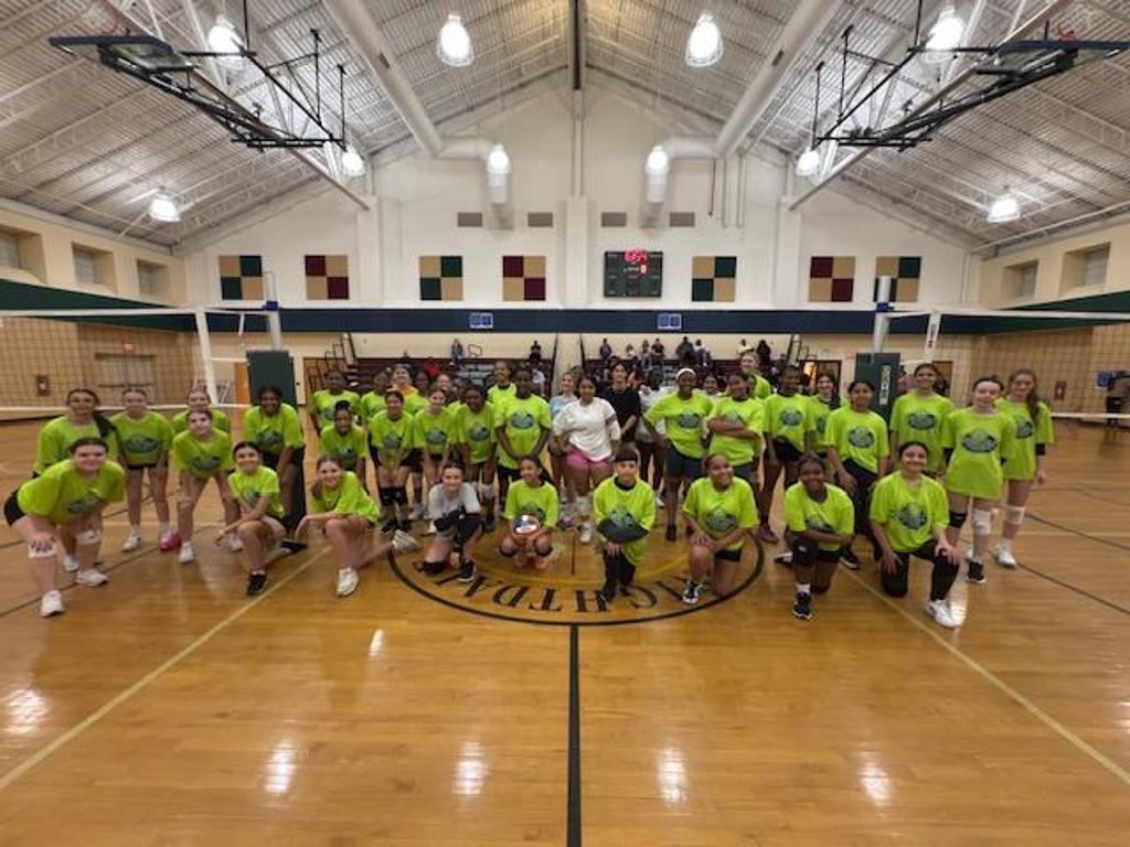 Knightdale Volleyball Kid clinics