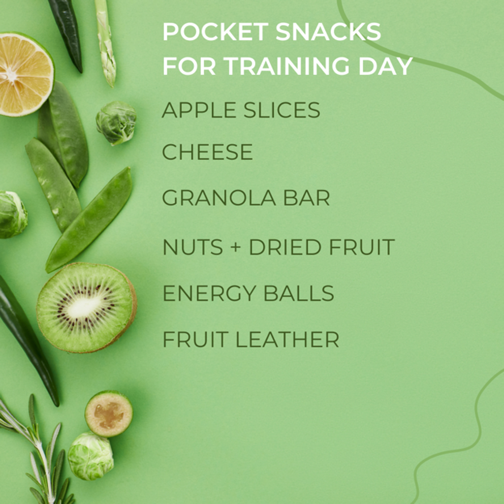 Snacks for training day