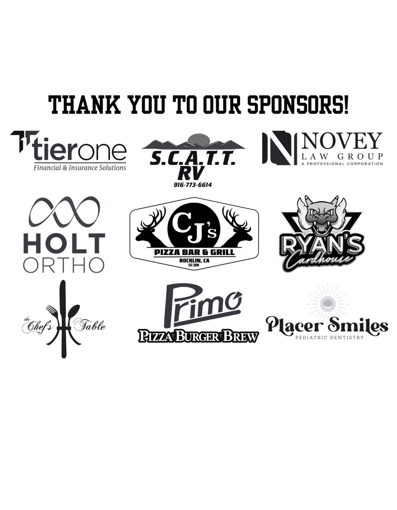 Thank you Spring 2025 sponsors!