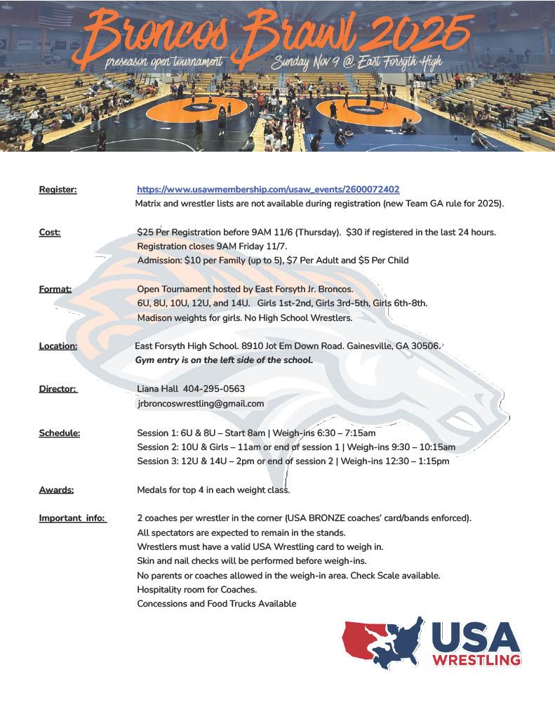 Broncos Brawl 11/9/25