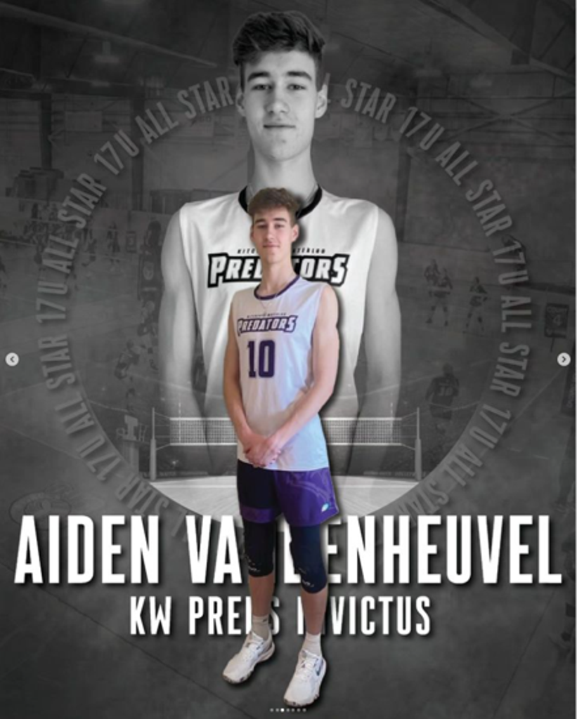 Team Canada U19 selection; Tyson Cassone and Aiden Vandenheuvel