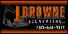 Sponsored by J. Browne Excavating 