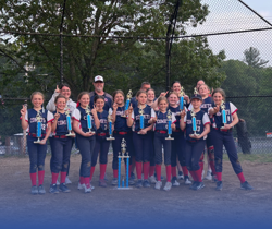 Photo of 2025 NH Comets 10U Team