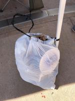 Keep trash bags handy for easy clean up at camp sites.