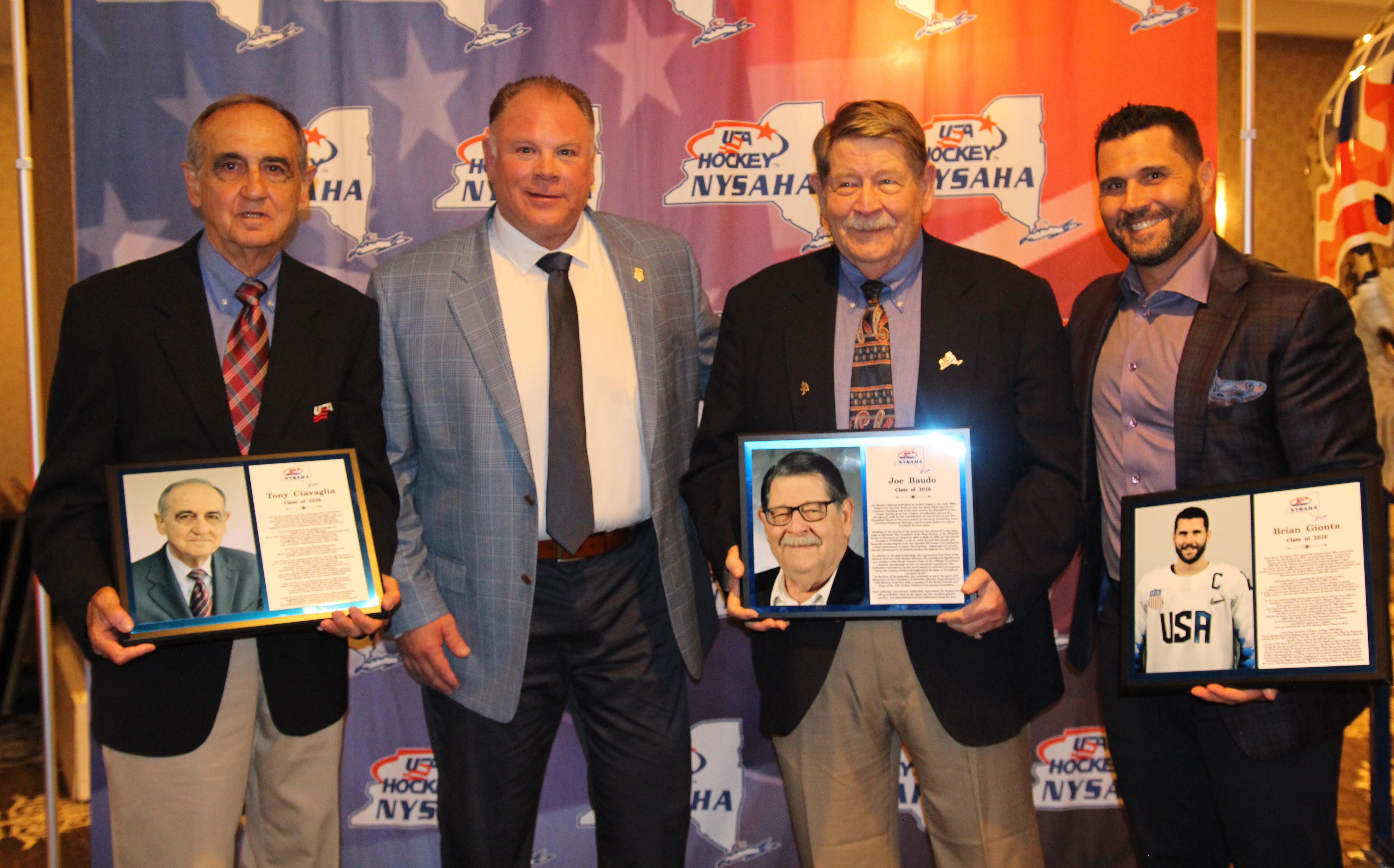 NYSAHA Hall Of Fame Hat Trick